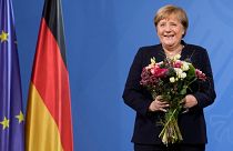 FILE: Former German Chancellor Angela Merkel, 8 December 2021