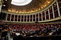 Sessão parlamentar em França, em janeiro deste ano