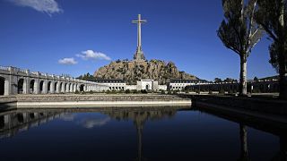 The Valley of the Fallen mausoleum, near El Escorial, is located on the outskirts of Madrid.