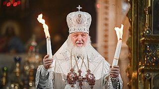 Kirill pátriárka misét mutat be