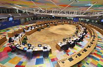 Der Sitzungssaal des Europäischen Rates in Brüssel