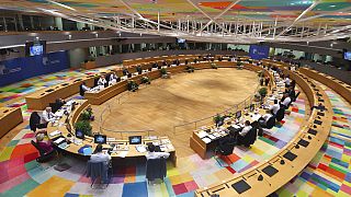 Der Sitzungssaal des Europäischen Rates in Brüssel