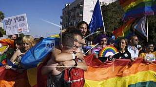 Desfile del orgullo gay en Jerusalén, 2/6/2022