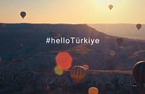 Montaje fotográfico con la nueva palabra "Türkiye"