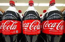 Bottiglie di Coca Cola