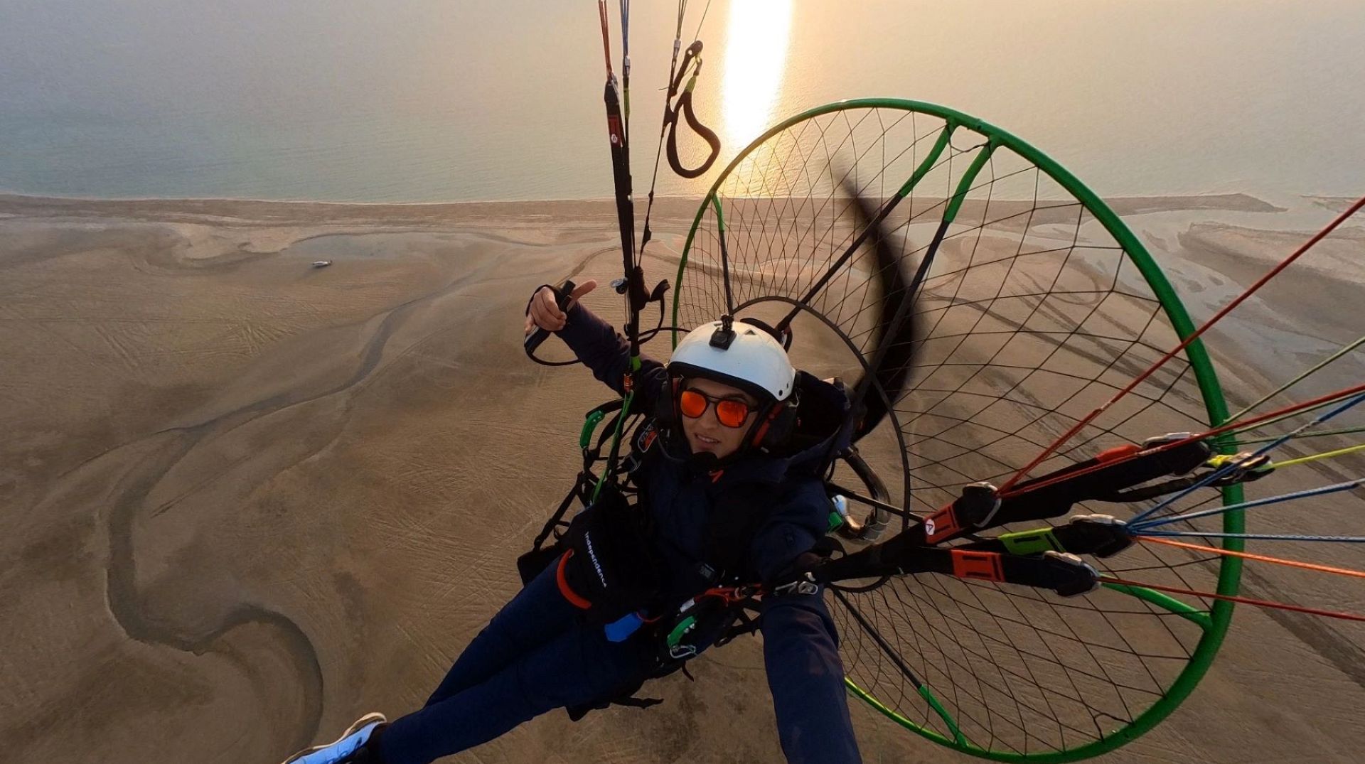 Meet the first female air sports pilot in the Middle East Euronews