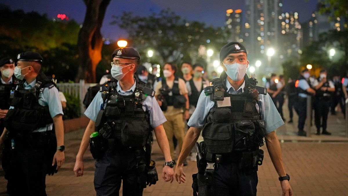 تجمع در هنگ کنگ به مناسبت سالگرد سرکوب میان تیان‌آن من 