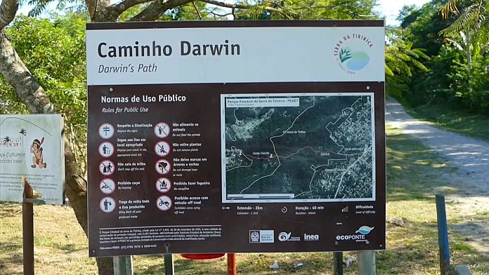 Charles Darwin inspira destino de férias no Brasil