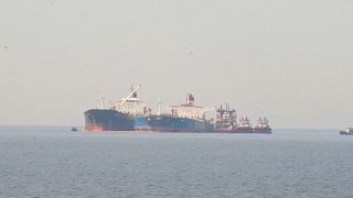 Греческий танкер в Персидском заливе