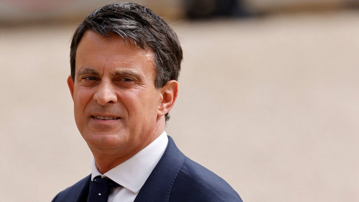 Archives : Manuel Valls, le 7 mai 2022 à Paris