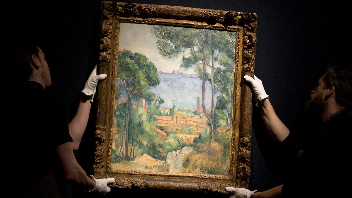 Paul Cézannes Werk "Vue sue L'Estaque et Le Chateau D'If" 