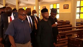 Nigeria: VP Yemi Osinbajo visits church massacre scene