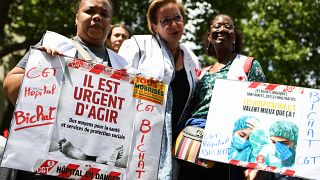 Manifestation des personnels hospitaliers français, le 7 juin 2022
