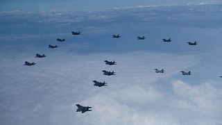 رزمایش هوایی مشترک کره جنوبی و ایالات متحده