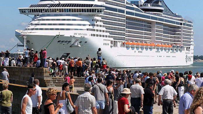 Barcelona imposes new cruise tax on tourists to combat emissions from ‘monster ships’