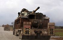 Suriye'nin İdlib kentinde Türk askeri konvoyu