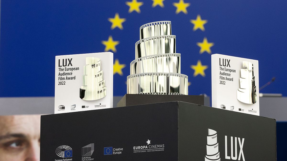 The Lux Audience Award pictured in the European Parliament in Strasbourg, Wednesday 8th June 2022.
