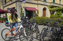 Promote urban ecomobility with vouchers and methods to prevent bike theft