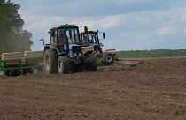 Imagen de terrenos de cultivo en Ucrania