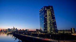 Die EZB in Frankfurt im Mai 2022