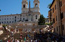 Rome's Spanish Steps are always packed full of tourists