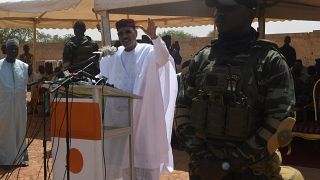 Niger president visits displaced persons, reaffirms commitment to anti-jihadist fight