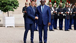  Le président Macky Sall rencontre Emmanuel Macron