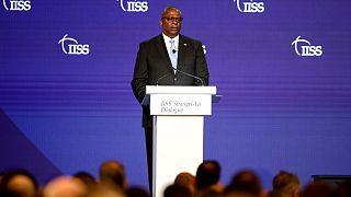لوید آستین، وزیر دفاع آمریکا در نشست شانگری‌لا سنگاپور