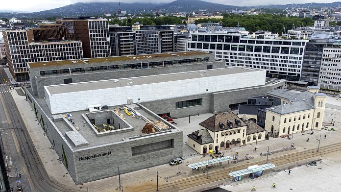 Breit und schwer wie eine Festung: Oslo eröffnet sein neues Nationalmuseum