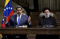 Venezuela Devlet Başkanı Nicolas Maduro, Sadabad Sarayı'nda Cumhurbaşkanı İbrahim Reisi ile bir araya geldi