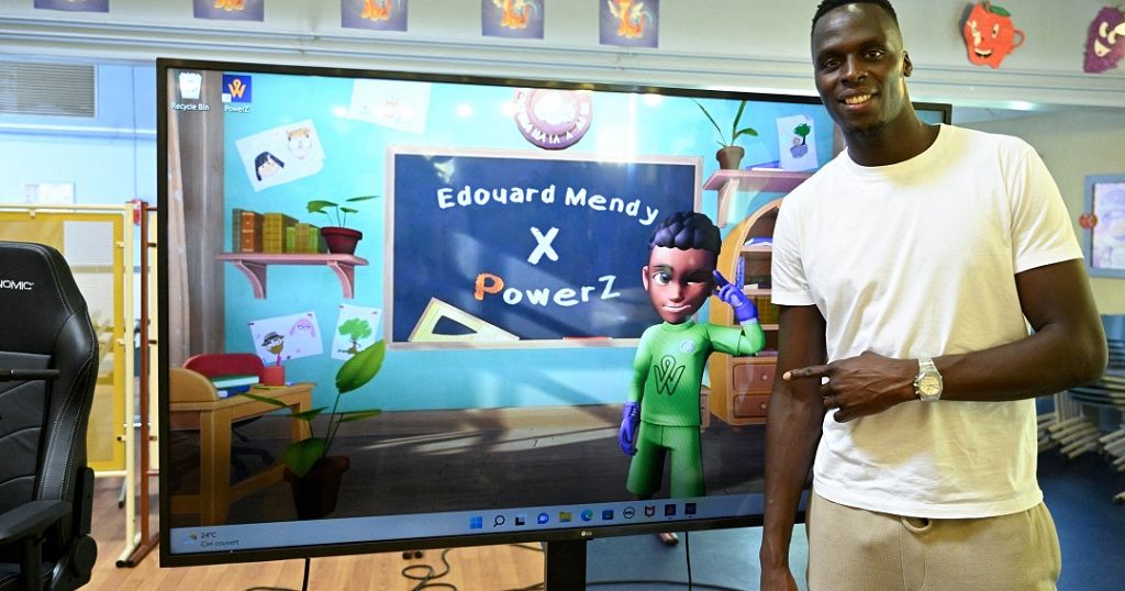 La star du football Edouard Mendy investit dans des jeux vidéo éducatifs pour les enfants