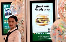 Russische Version eines ehemaligen McDonald's-Restaurants in Moskau