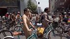  Naked cyclists streak through London