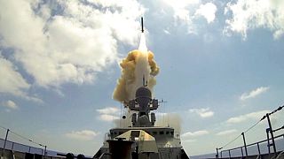 a long-range Kalibr cruise missile