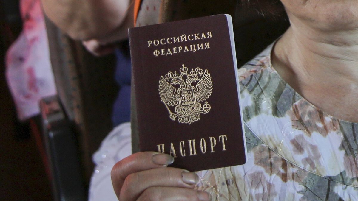 Orosz útlevél - illusztráció