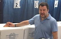 Matteo Salvini leadja szavazatát