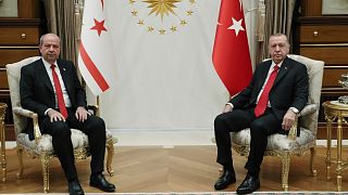 KKTC Cumhurbaşkanı Ersin Tatar, Cumhurbaşkanı Recep Tayyip Erdoğan