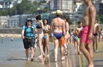 Spanish people are experiencing an unprecedented heatwave.