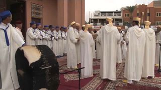 Morocco's Amazigh art festival of Ahwach takes place in Ouarzazate