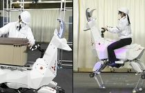 Kawasaki firmasının geliştirdiği keçi görünümlü robota, Ibex keçilerinden ilham alınarak BEX adı verilmiş.
