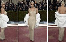Kim Kardashian attends The Metropolitan Museum of Art's Costume Institute benefit gala on Monday, May 2, 2022, in New York.