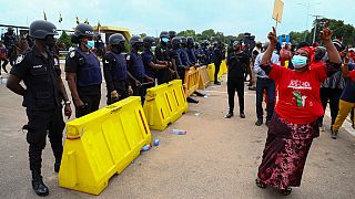 Ghana : des policiers suspendus après des heurts avec des étudiants