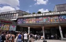Público no Festival do Filme de Animação de Annecy