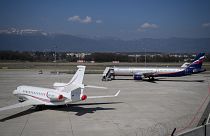 صورة أرشيفية من مطار جنيف