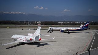 صورة أرشيفية من مطار جنيف