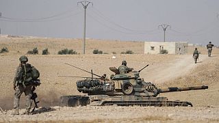 Τουρκικές δυνάμεις στο Μανμπίζ της Συρίας (φωτ. αρχείου)