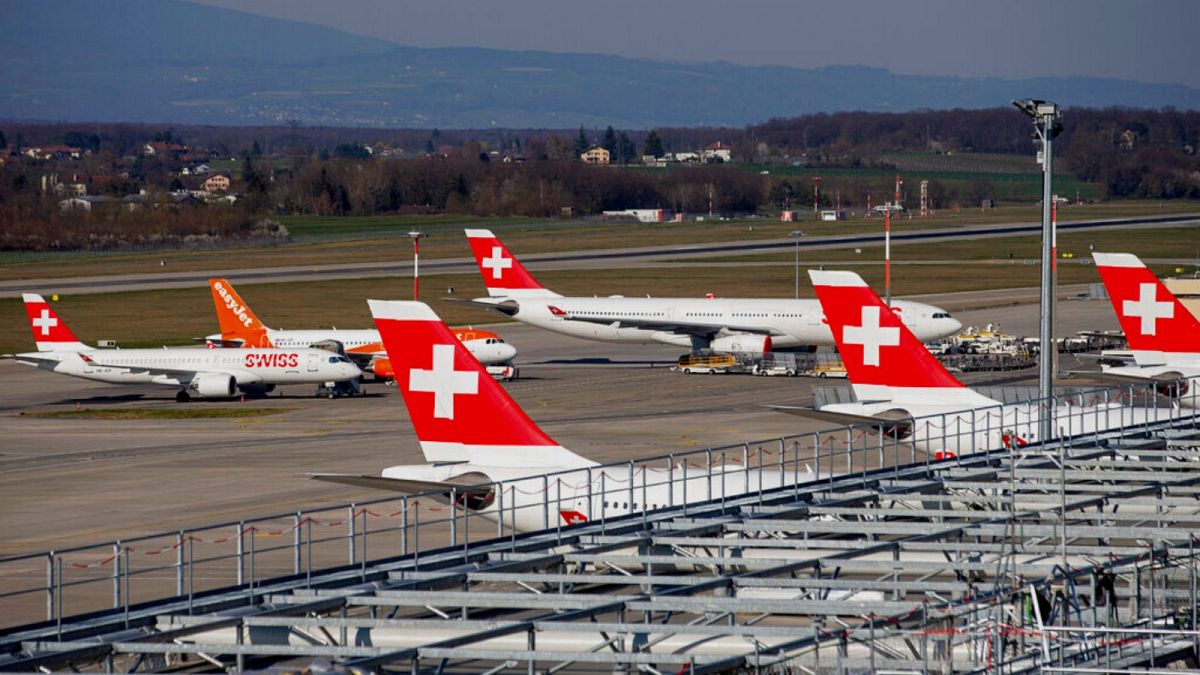 بسته شدن حریم هوایی سوئیس