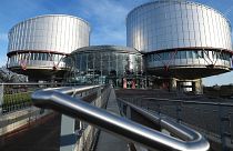 This photo shows the European Court of Human Rights (ECHR) in Strasbourg, eastern France, on February 7, 2019.