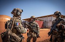Mali'de görev alan Fransız askerleri