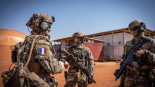 Mali'de görev alan Fransız askerleri